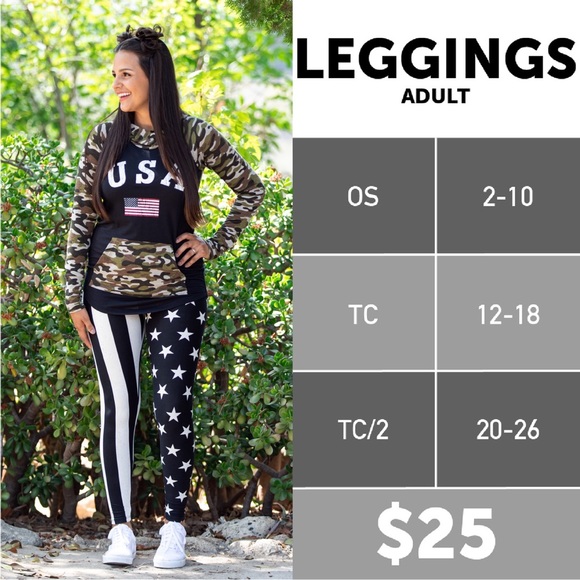 Black and White Leggings - Picture 7 of 7